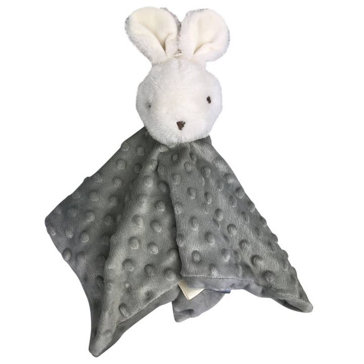 Fluffy Bunny Comforter - Grey - 30cm for wholesale by ES Kids