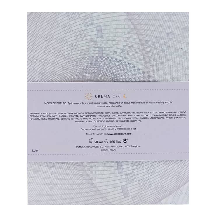 SESHAI CARE - Vente Crème hydratante anti-âge - CRÈME CORRECTRICE ET ÉCLAIRCISSANTE À LA VITAMINE C5