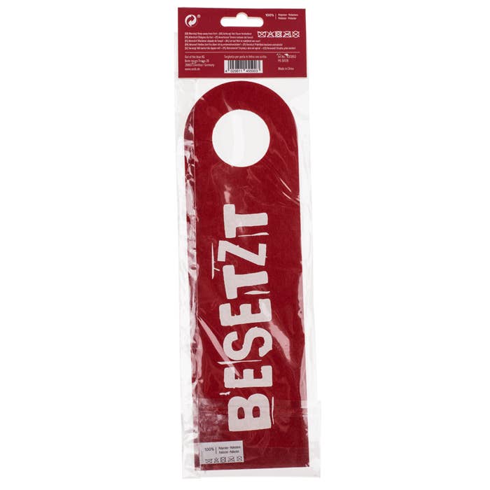 Out of the blue KG - Wholesale Door Sign - Felt door sign with German lettering,2