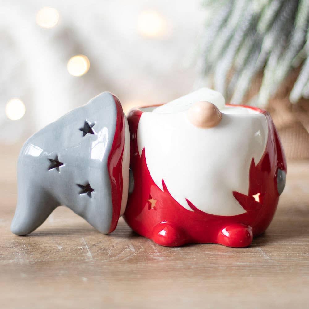 Something Different Wholesale - Wholesale Oil Warmer - Red and Grey Christmas Gonk Oil Burner6