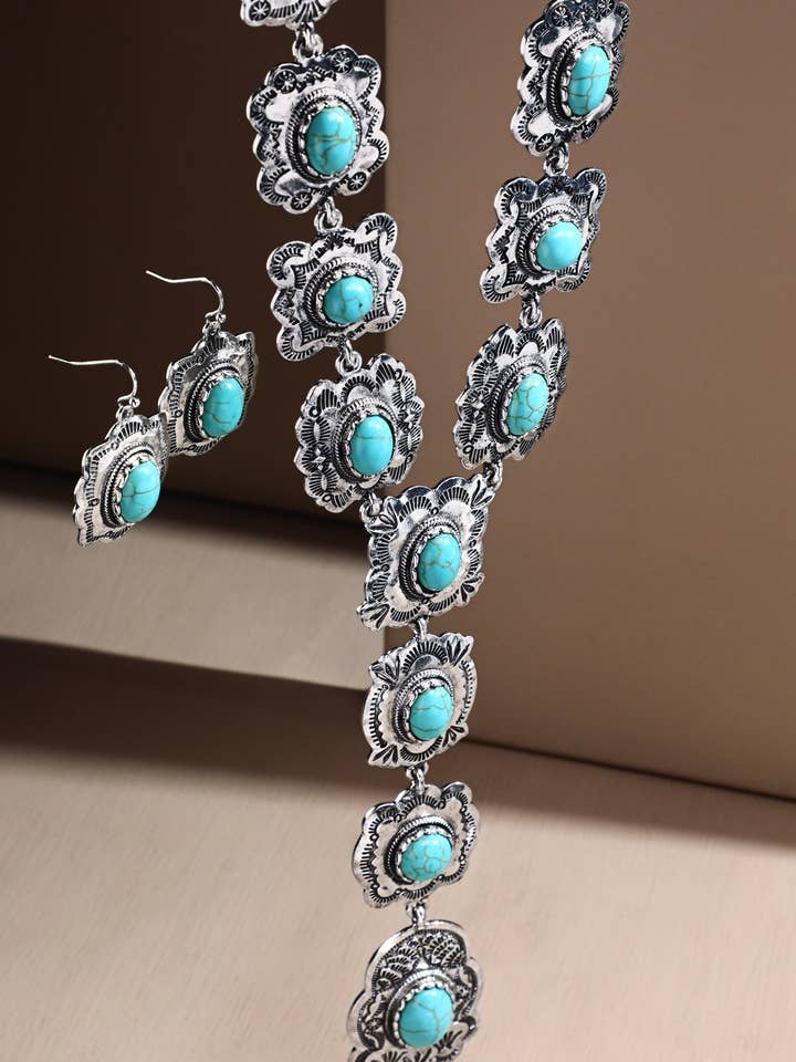 Western Concho Y-Drop halsband för wholesale av Urbanista