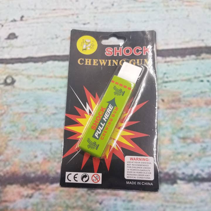 MIAS SHOP - Wholesale Classic Toy - Kids - Electric Shock Chewing Gum Pull Head Shocking Toy1