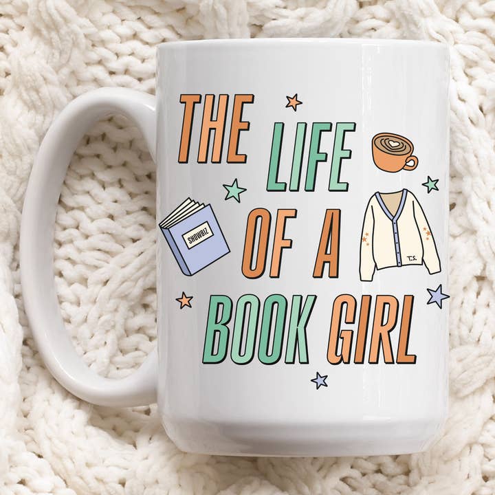 Taylor Swift The Life of a Book Girl Ceramic Mug and other Purchase Wholesale taylor swift mug. Free Returns & Net 60 Terms on Faire trending on Faire.