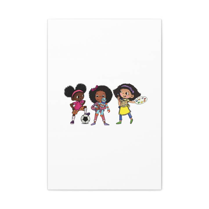 Ikuzi Dolls - Wholesale Art Print - Kids & Baby - Kids' Canvas Wall Art - Playful Characters for Creative Spaces38
