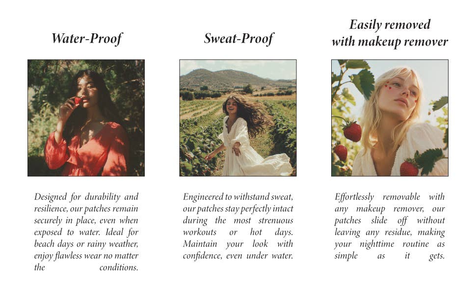 Fazit - Wholesale Blush - Strawberry Speckles Makeup Patches7