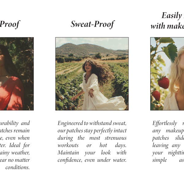 Fazit - Wholesale Blush - Strawberry Speckles Makeup Patches7