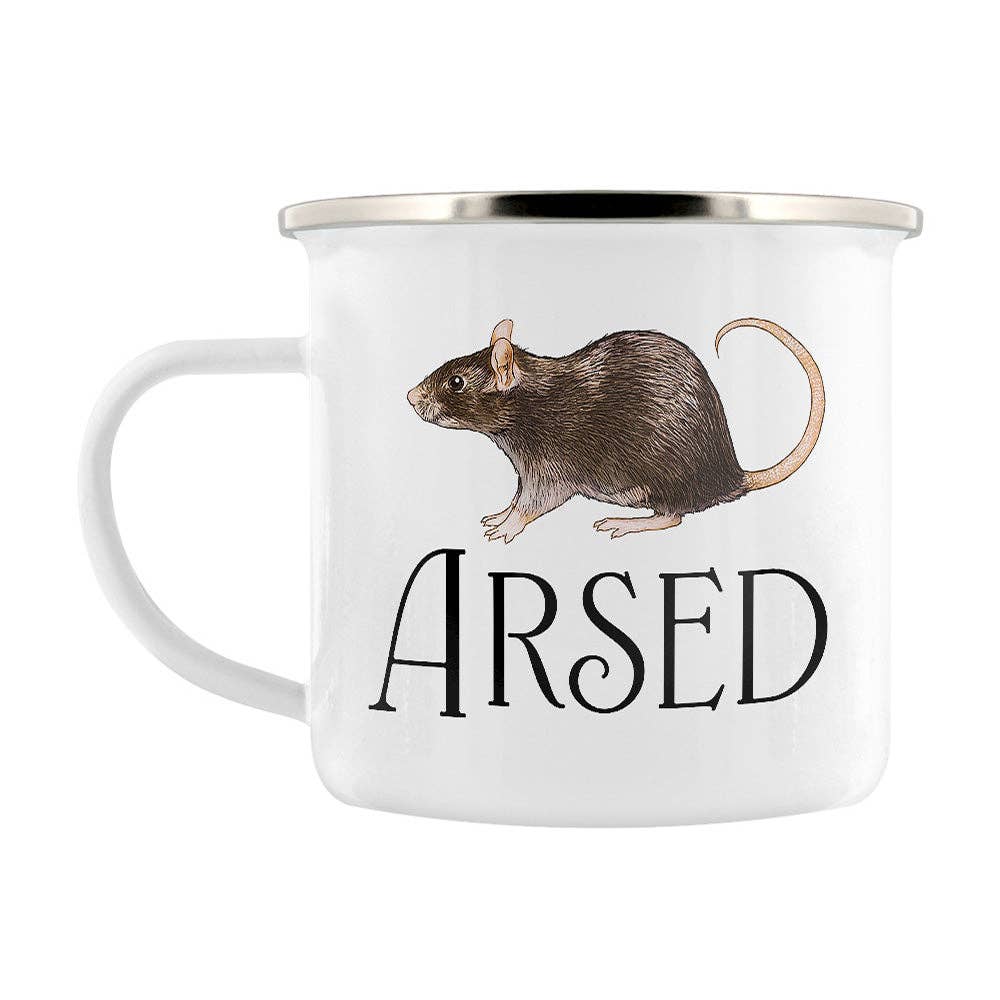 Stubbs Mugs – Engroshandel Kaffekrus – Wild Giggles Rat Arsed emaljekrus1