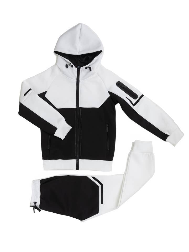 Children's tracksuit jacket and joggers C634-4 for wholesale by Zayne Paris