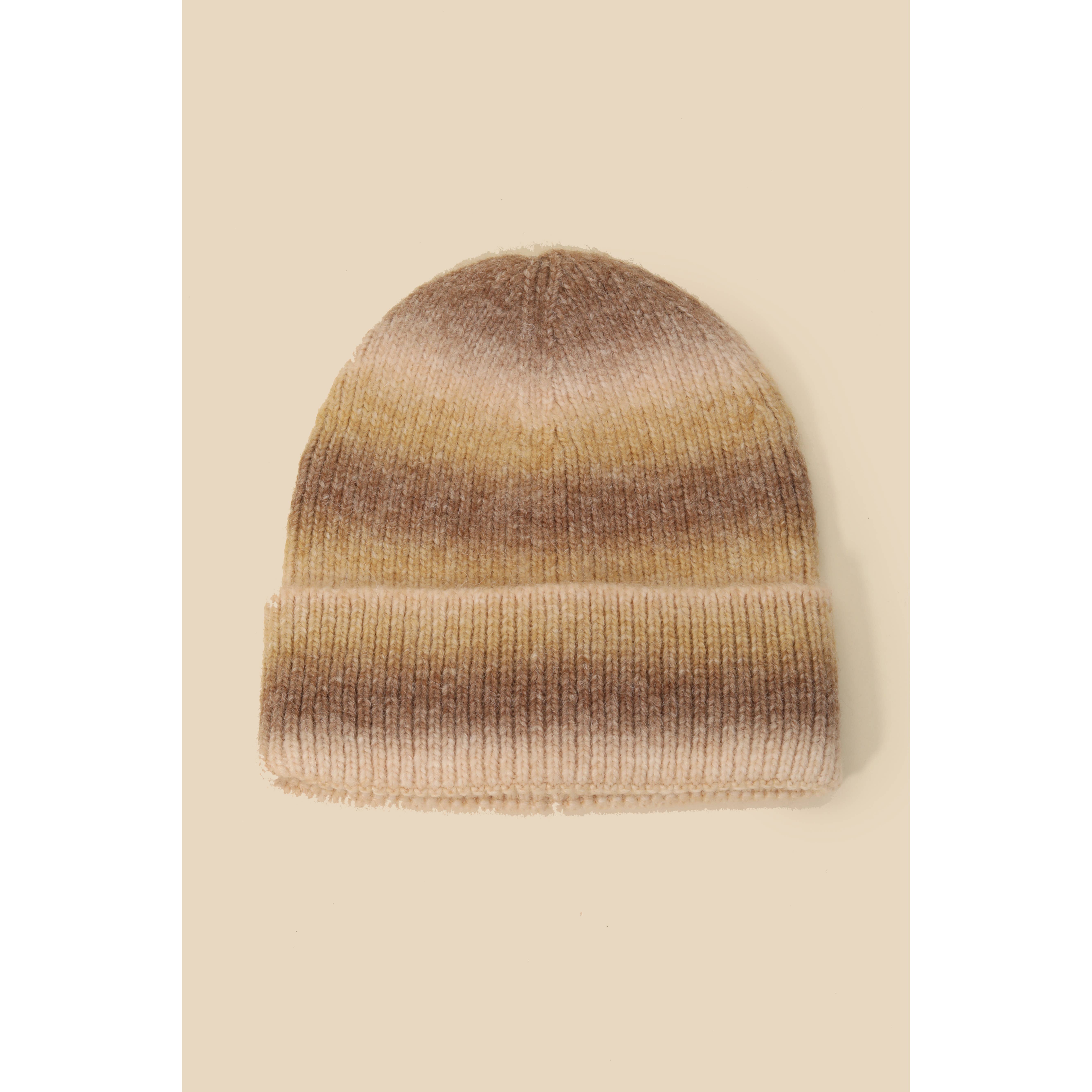 Anarchy Street – wholesale Beanie – Women's – Stripe Shaded Knit Beanie1