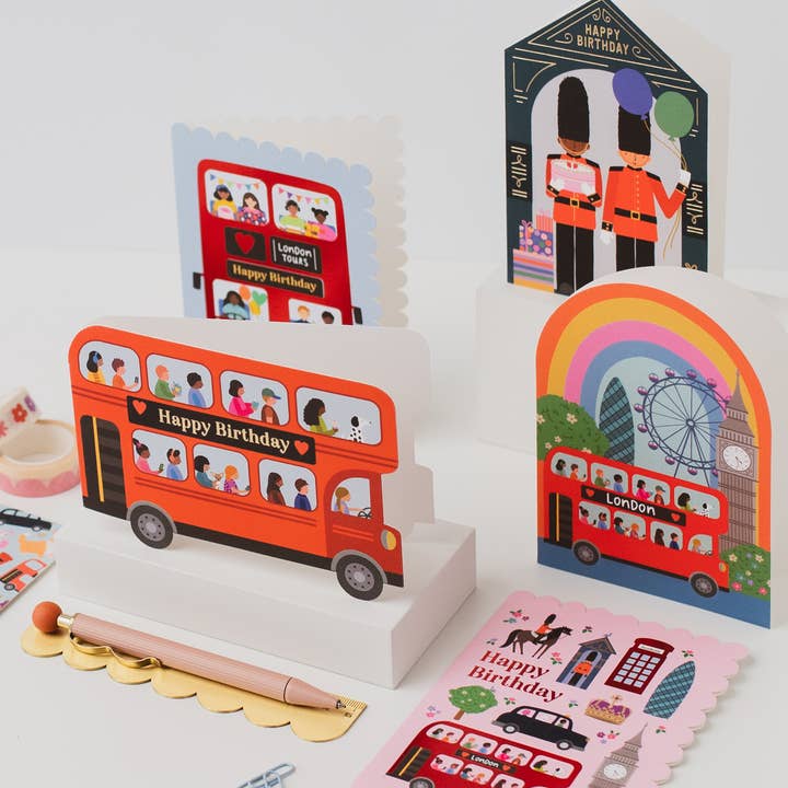 Mifkins - Wholesale Birthday Card - London Guards Birthday Card | London Icon Card4