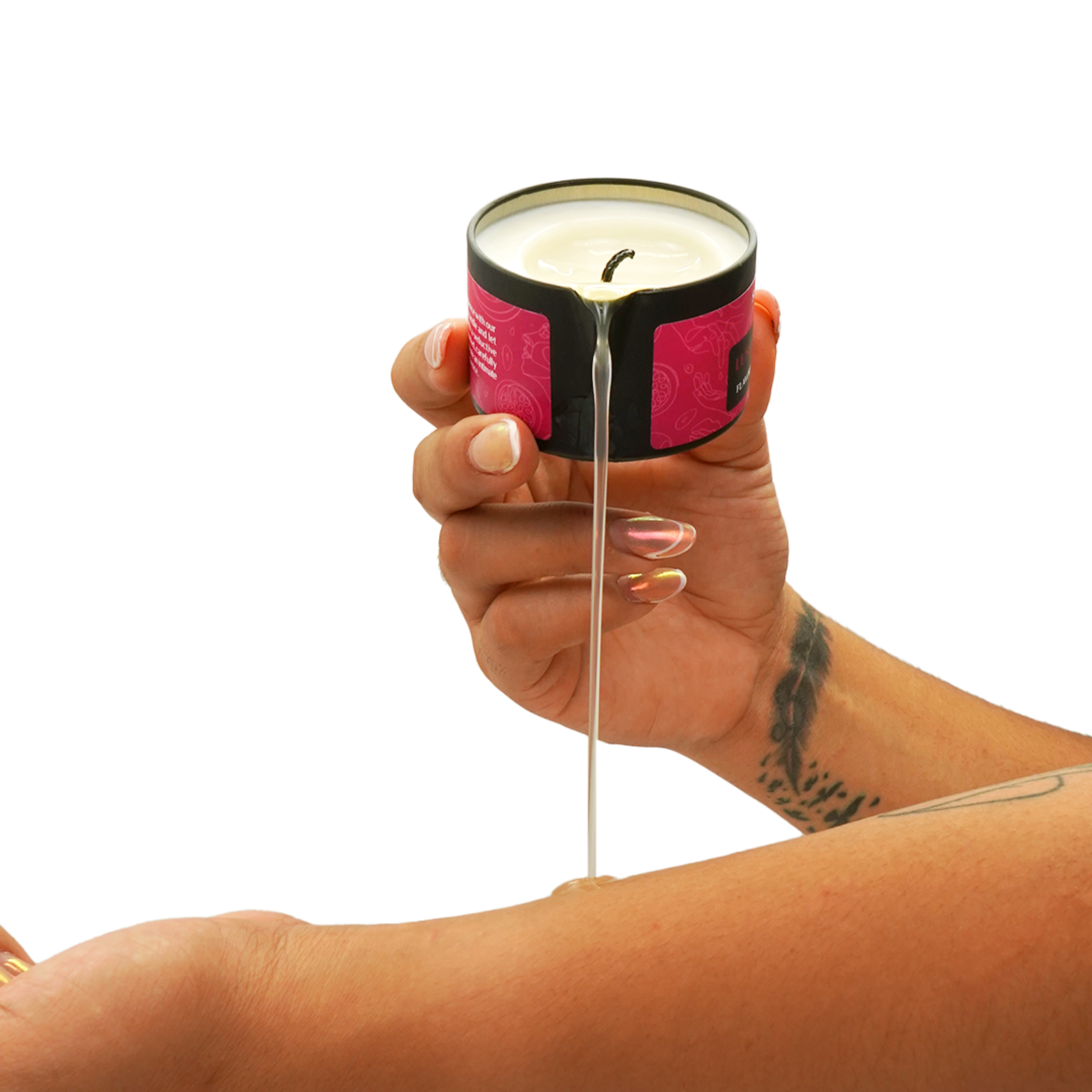 Seduction by Nature - Wholesale Sex Toy - Luscious Passion - Kissable Massage Candle 5