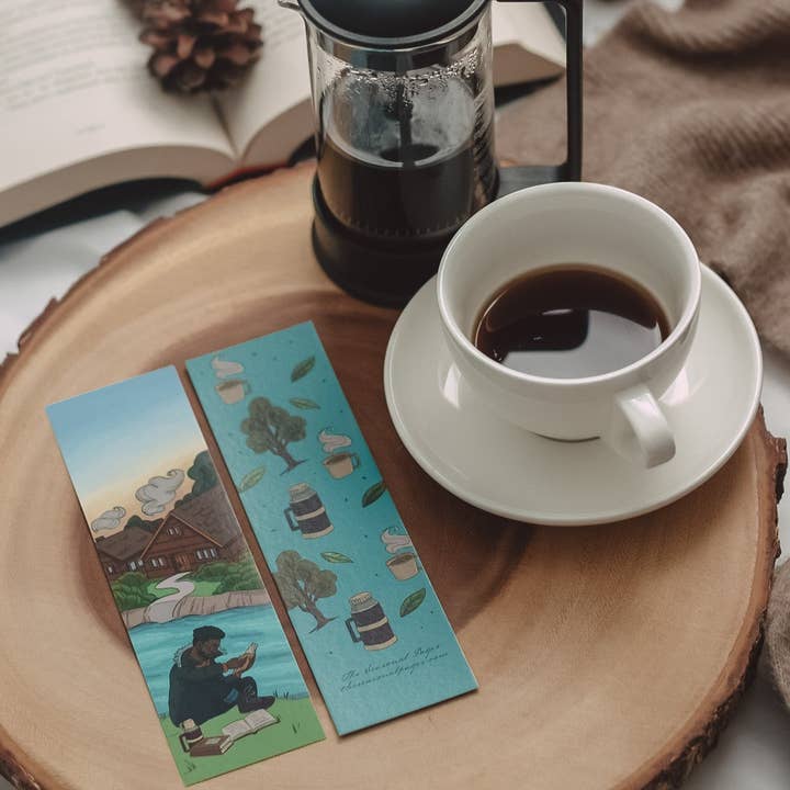 Segnalibro lettura cabina per la vendita all'ingrosso da parte di The Seasonal Pages