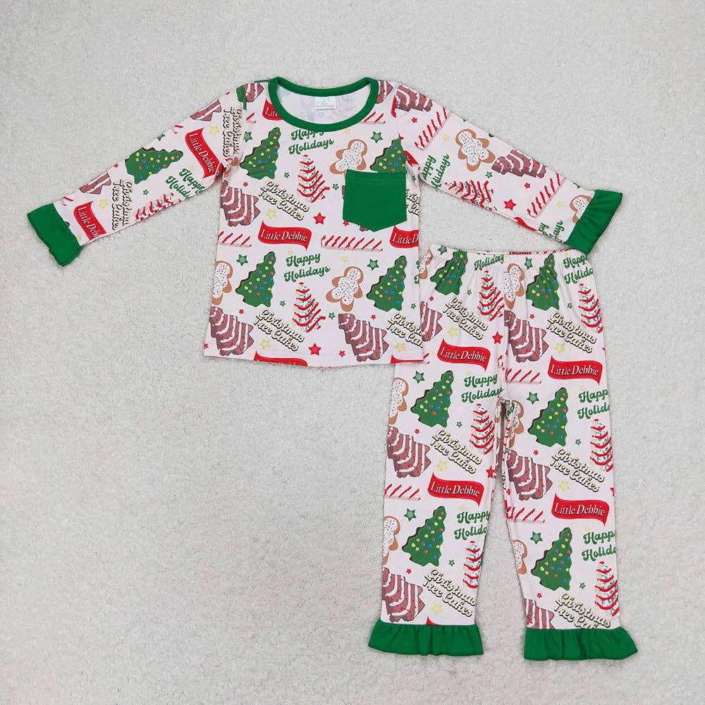 Aier Wholesale - Wholesale Sleepwear Set - Kids - Family Christmas Season Tree Sibling Pajamas Clothes Sets1
