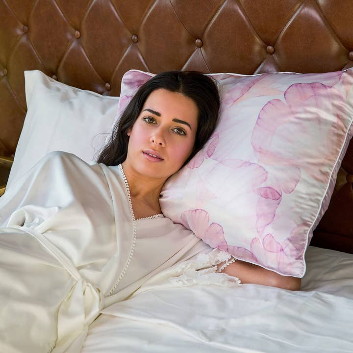 Fodera per cuscino in raso vegano - Arabella per la vendita all'ingrosso da parte di GRACE & COMPANY