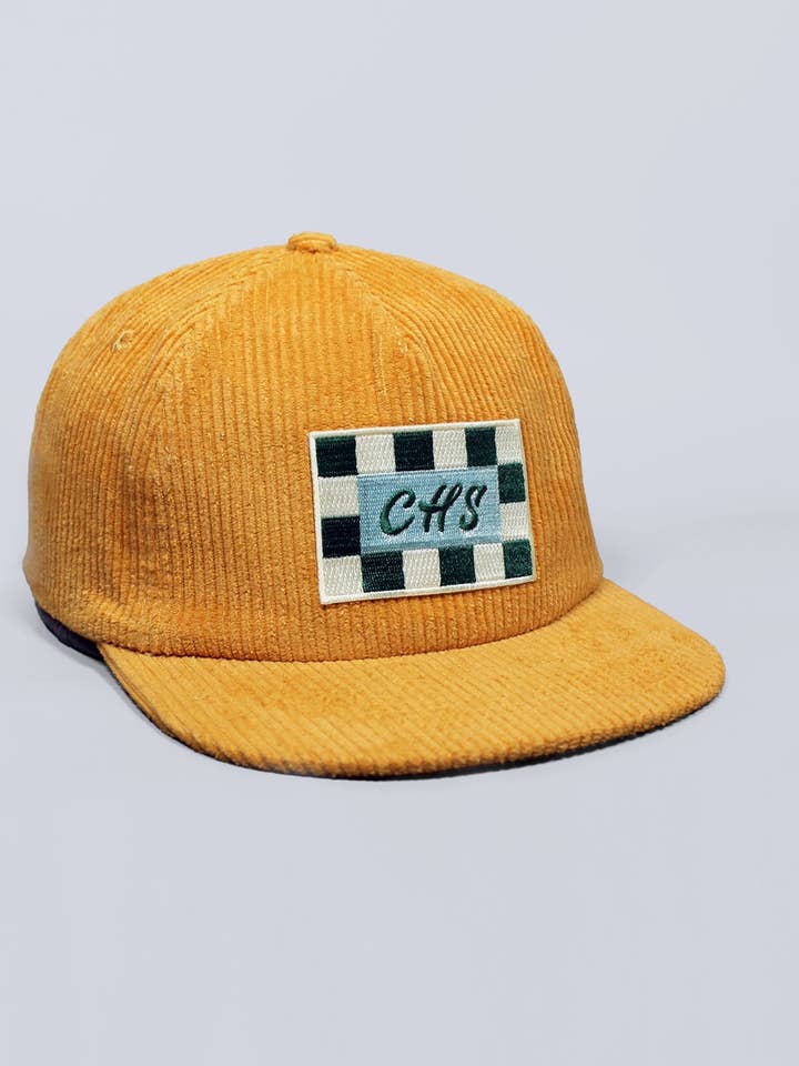 Transom Corduroy Hat - Marigold for wholesale by Deluxe Special
