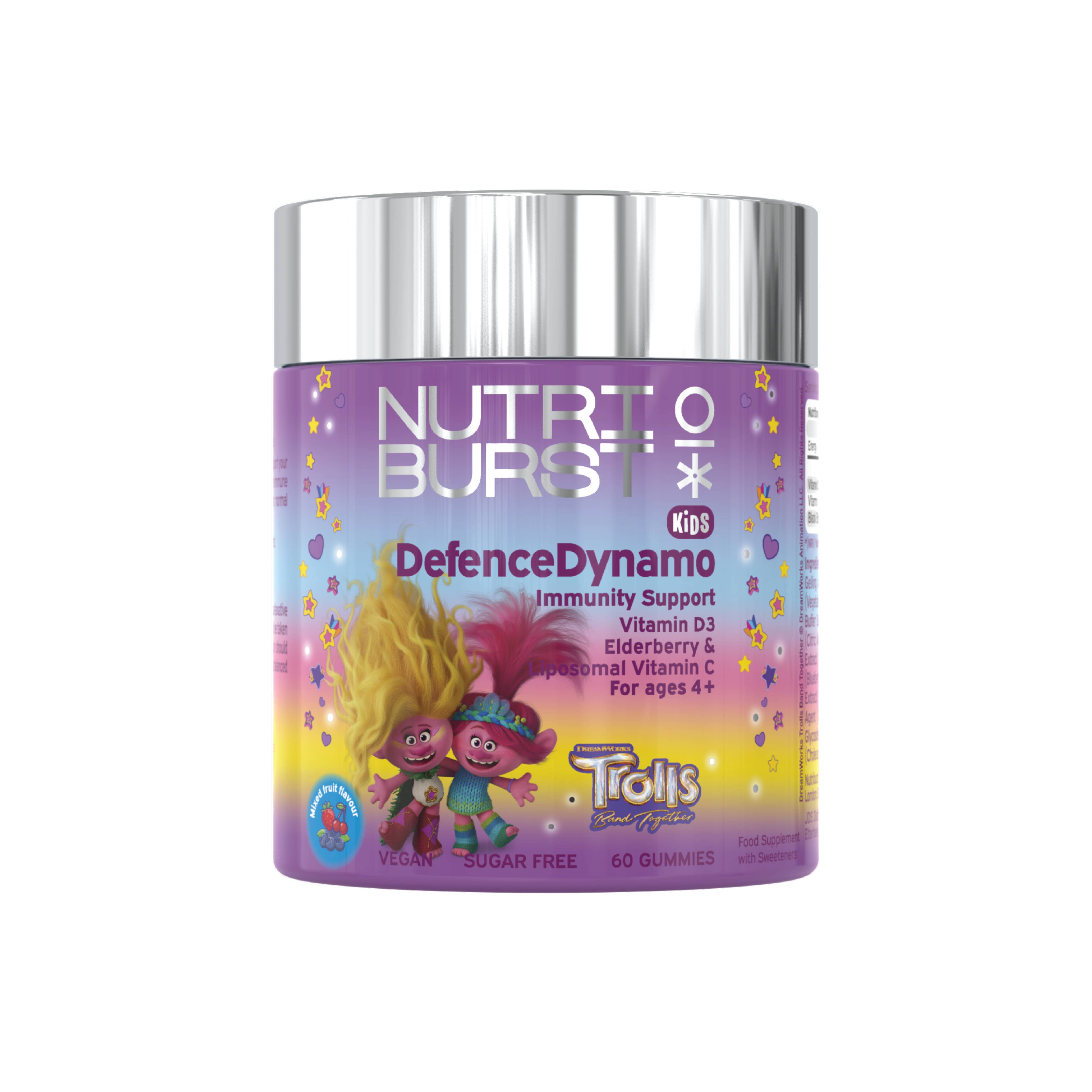 Nutriburst Vitamins - Vente Supplément oral/vitamine - Dynamo de défense
