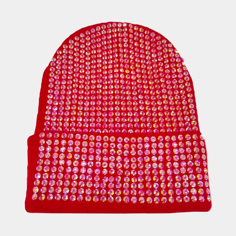 Sensibling Corp. - Venta al por mayor Gorro de lana - Mujer - Gorro de punto liso con tachuelas4
