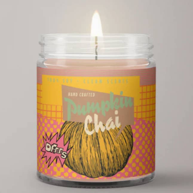 Decor Ate Me Studios - Home & Candles – wholesale Jar/filled candle – Pumpkin Chai Candle Collection (Tin Candle)