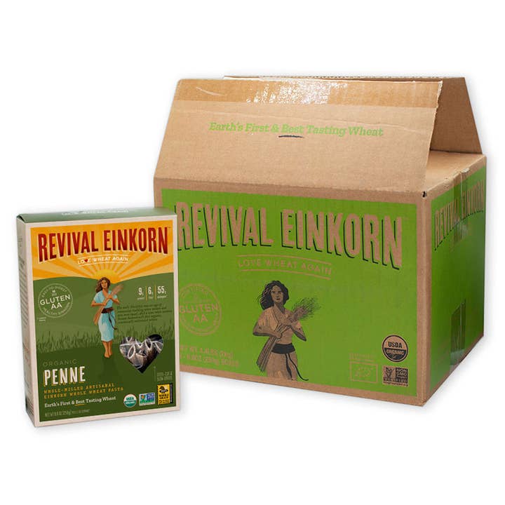 Revival Einkorn - Wholesale Pasta - Organic Einkorn Penne8