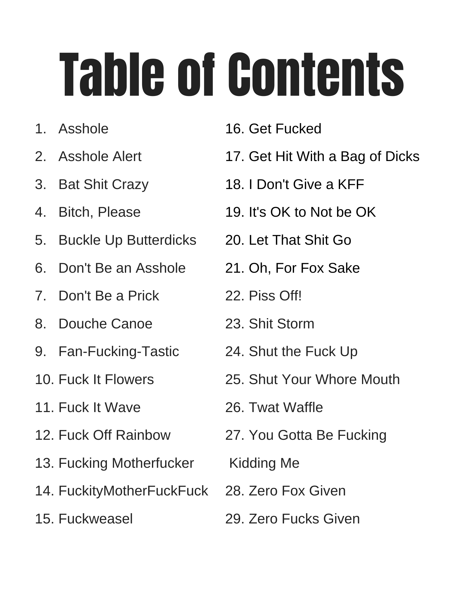 Alaska Wild & Free - Wholesale Coloring & Activity Book - Adult - Zero Fucks Given: A Swear Word Coloring Book2