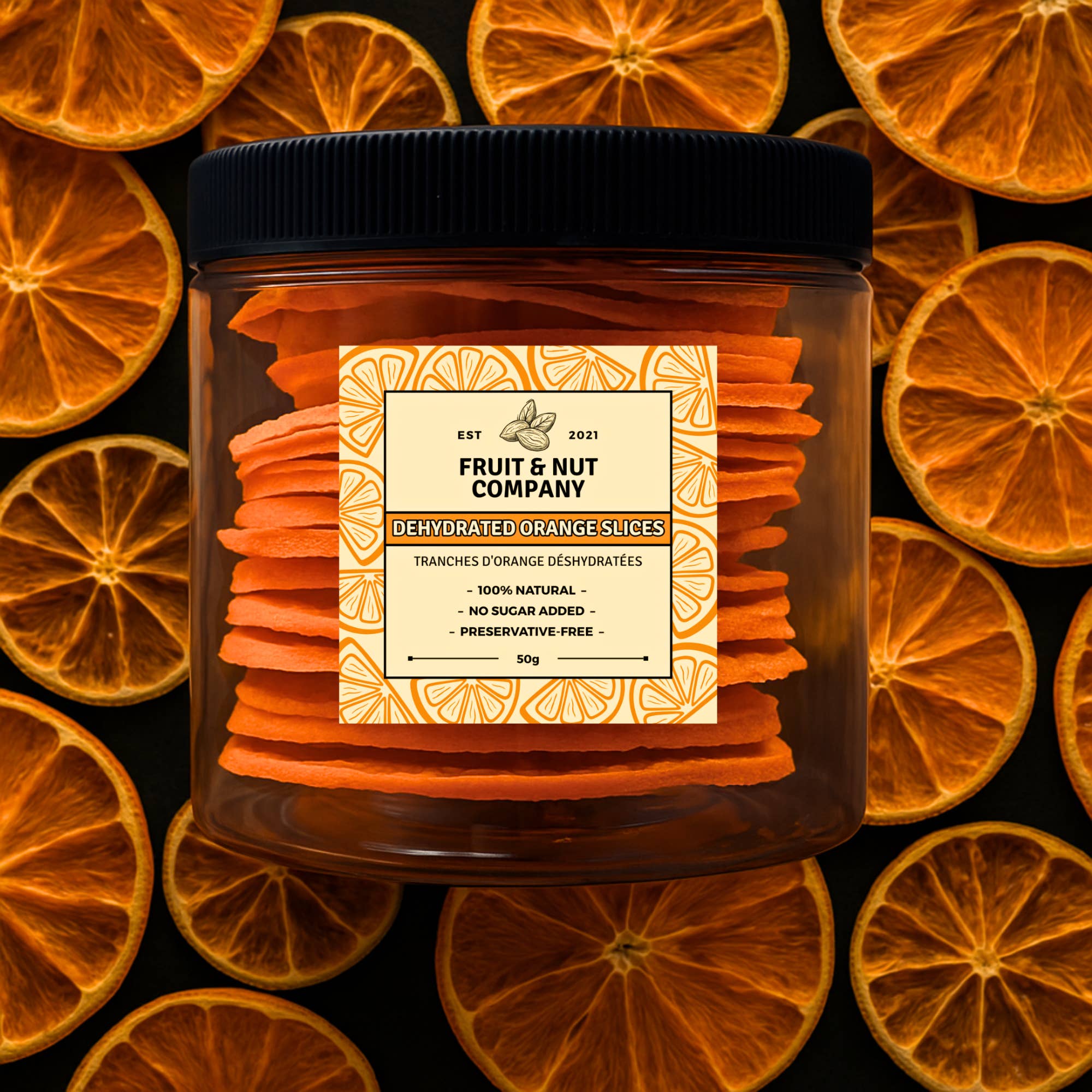 Fruit and Nut Co. - Wholesale Dried/Dehydrated Fruit - Dried Orange Slices