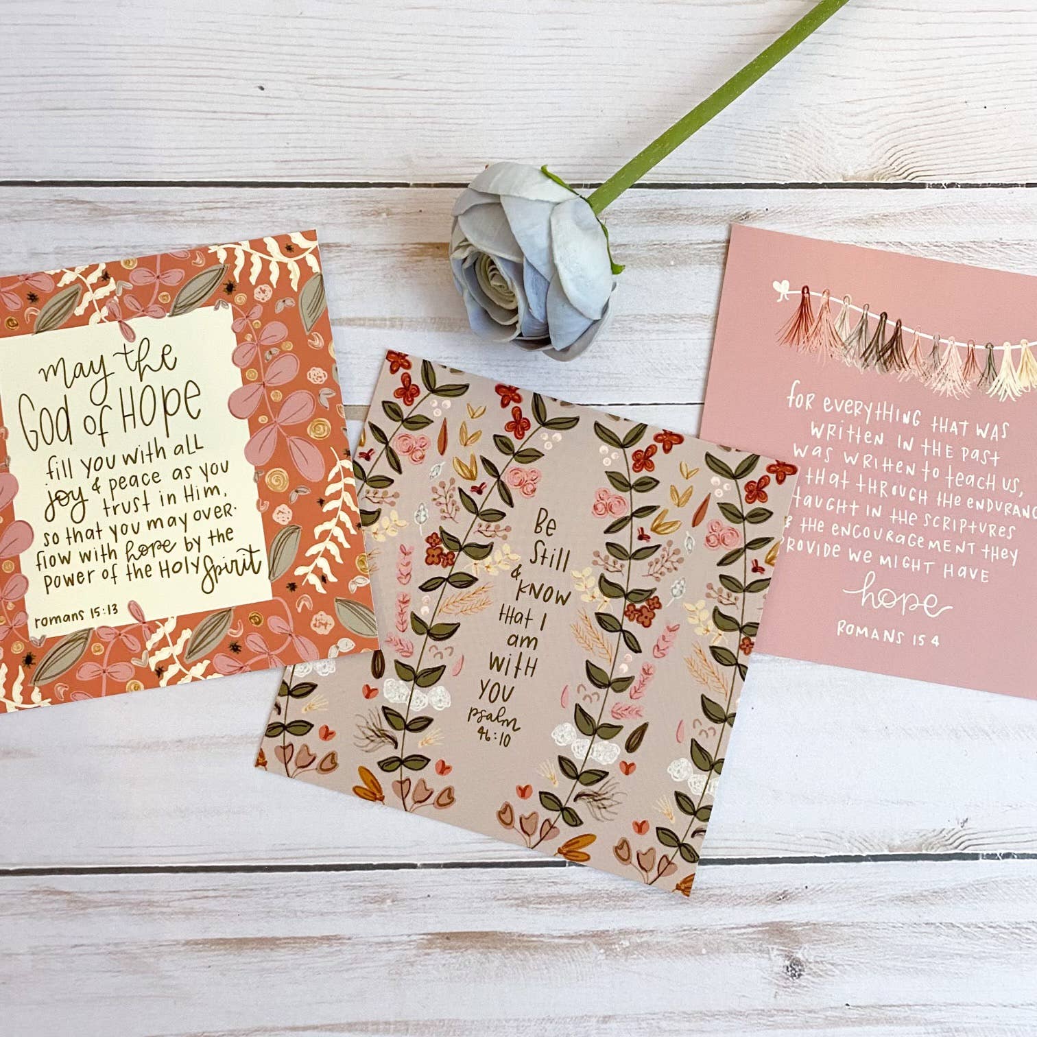 swaygirls - Vente Cartes religieuses - Cartes de prière | Cartes des Écritures | Versets bibliques sur l'espoir9