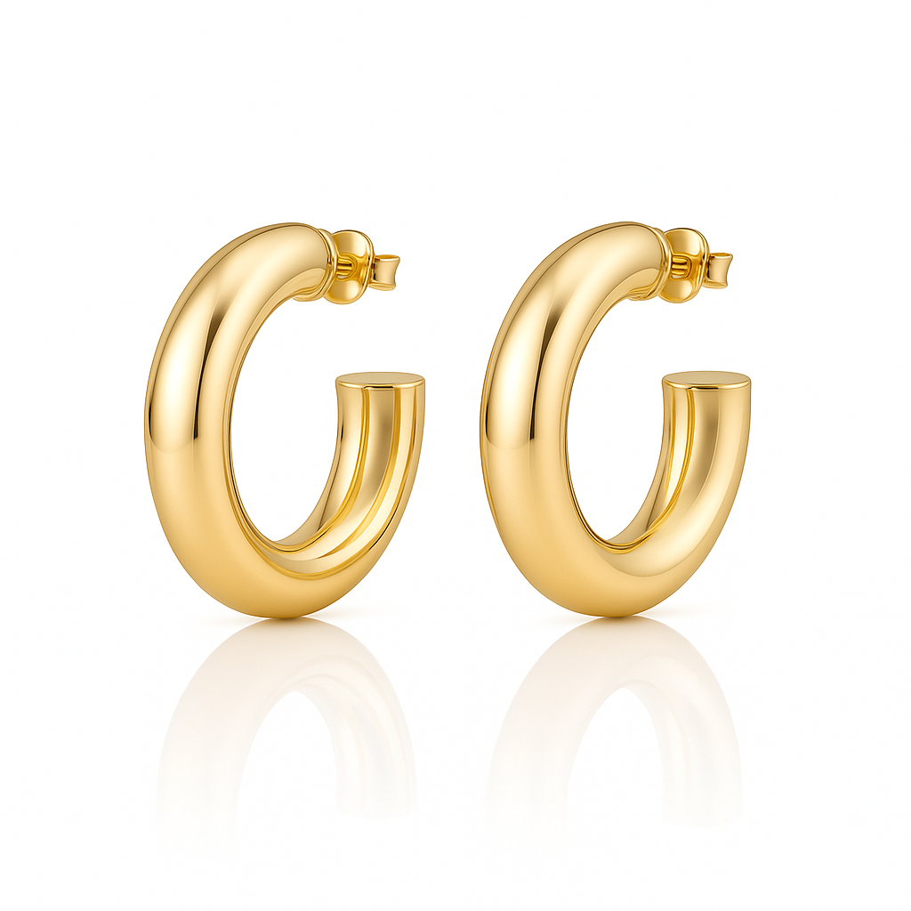 SF BRAND INC - Wholesale Hoop Earrings - Small Chantal Hoops17