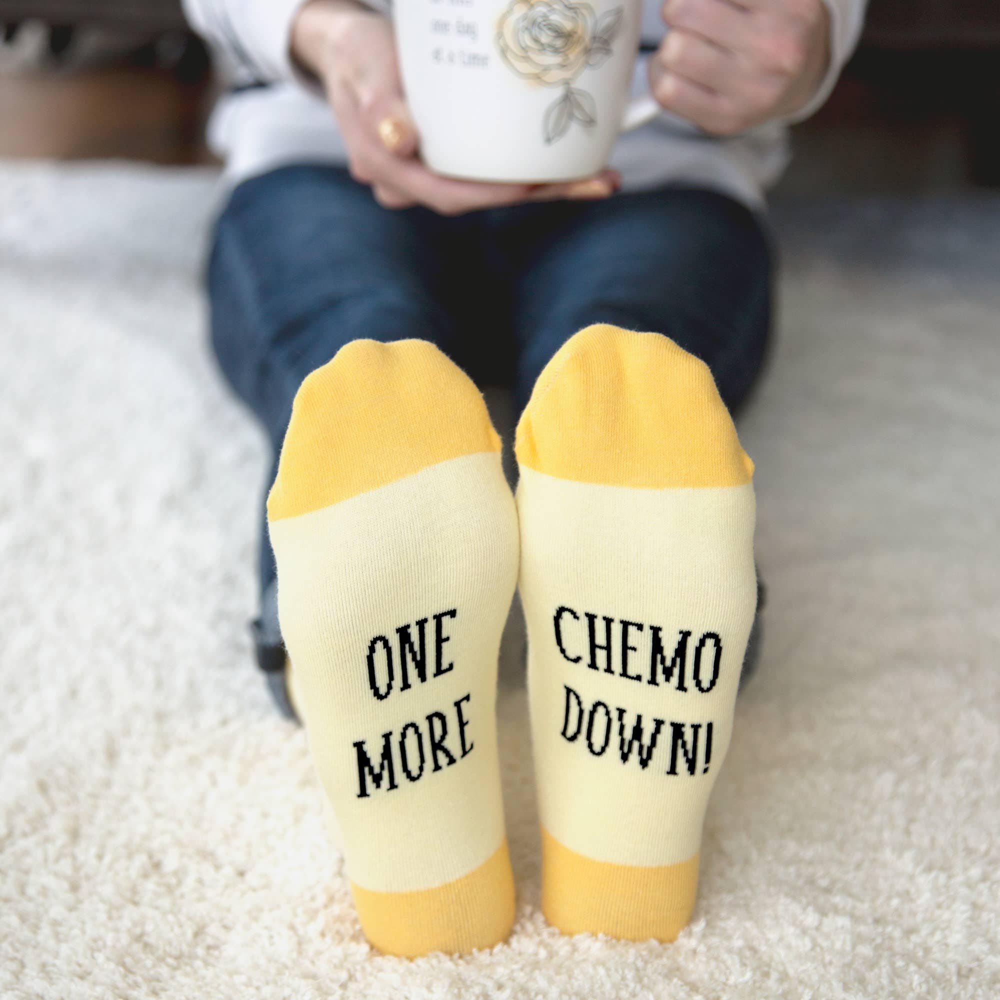 Pavilion - Wholesale Socks - Unisex - Chemo Down - S/M Unisex Sock2