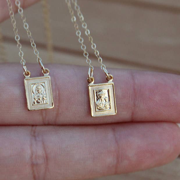 Naomi's Happy Place Shop - Wholesale Pendant/Charm Necklace - Scapular Necklace10