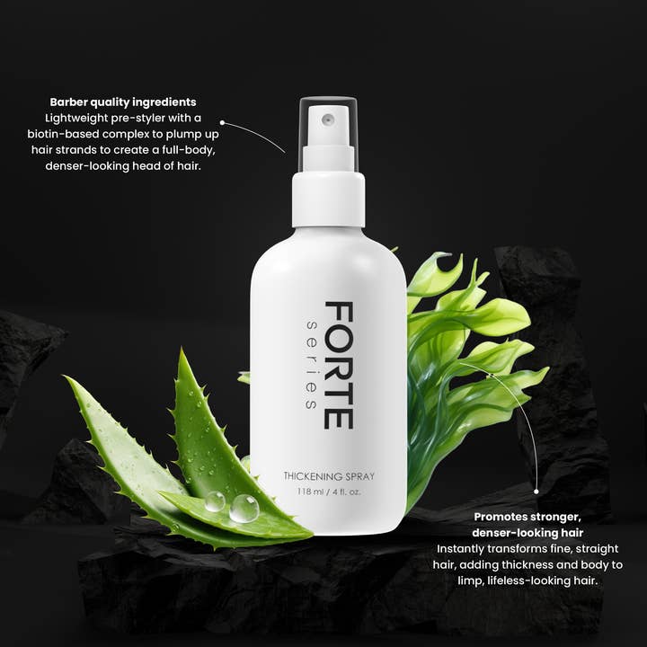 Forte Series, Inc. - Wholesale Hair Spray - Hair Thickening Spray - Thickening & Oil Control - 4 Oz
