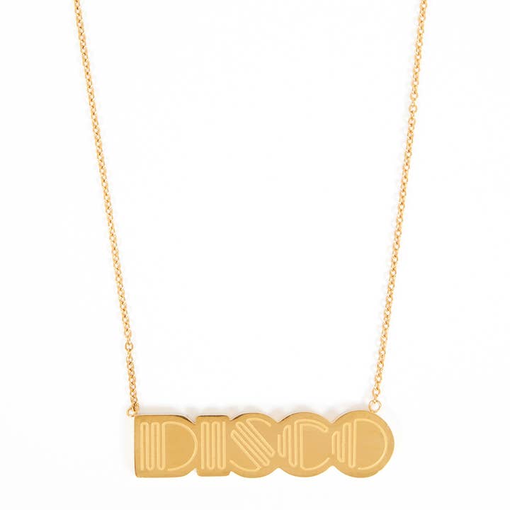 Large Disco Pendant Gold for wholesale by Disko Kids