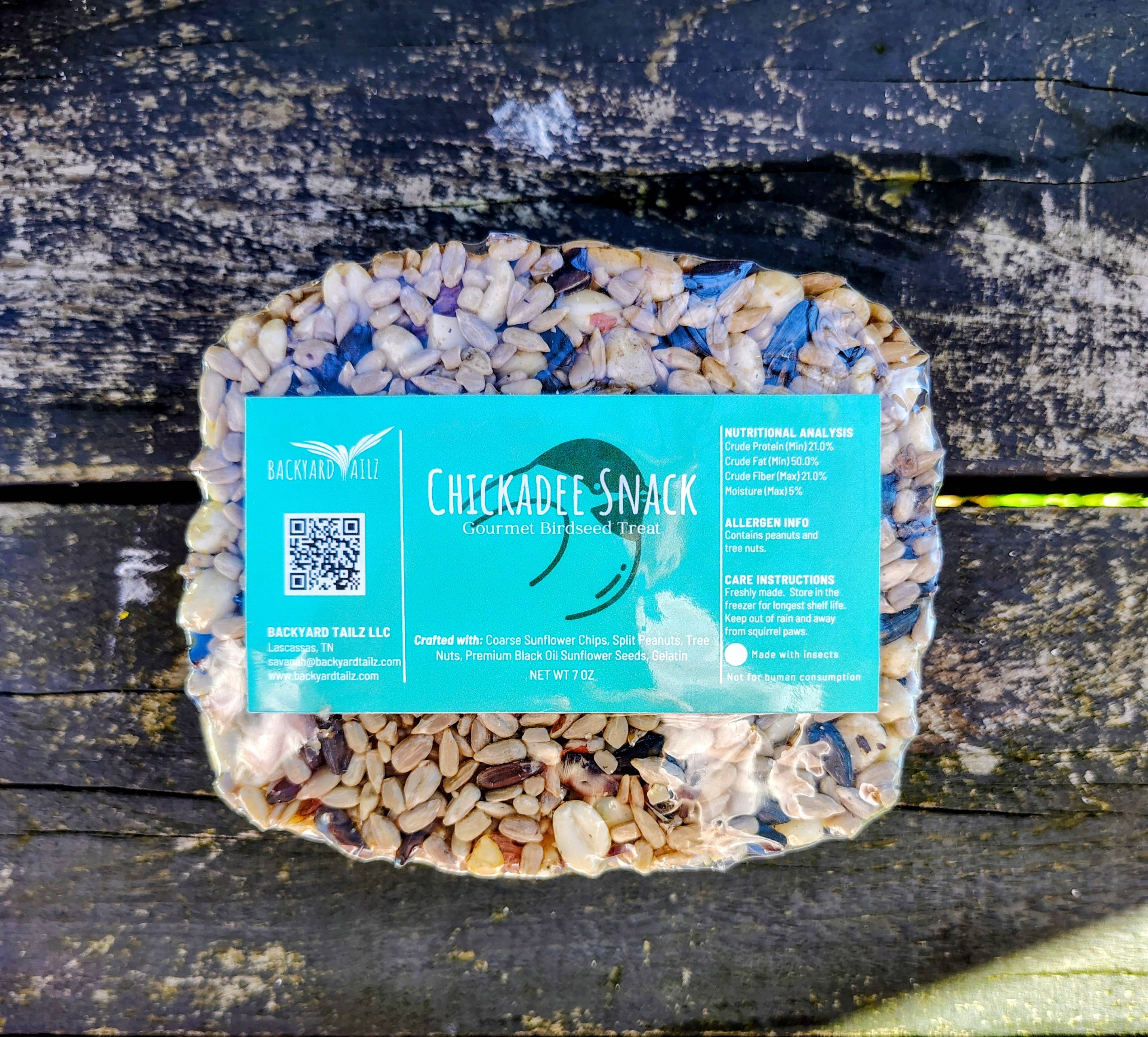 Backyard Tailz - Wholesale Bird Feeder - Birdseed Cake (Chickadee Snack)1