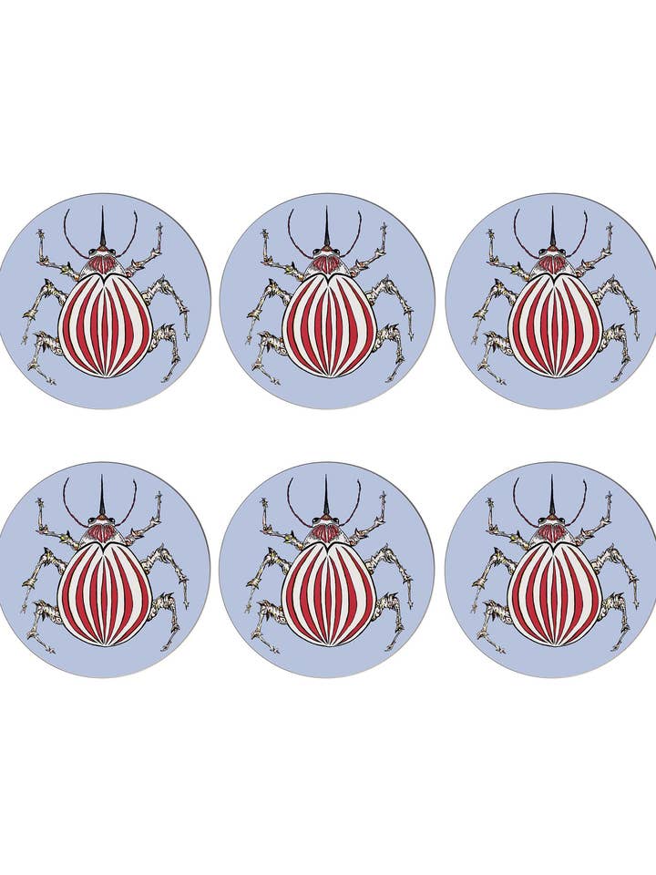 Das Pandora-Set mit 6 Tischsets für den Großhandel von Bell Hutley