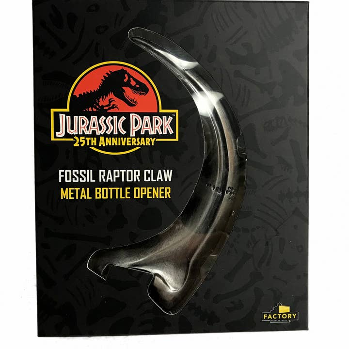 Jurassic Park - Fossil Raptor Claw Metal Bottle Opener for wholesale by Factory Entertainment