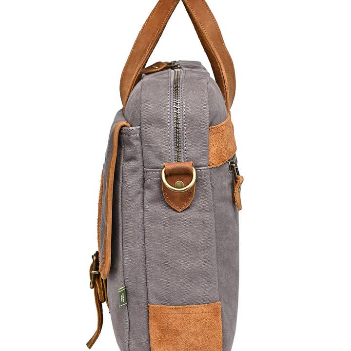 TSD Brand – wholesale Briefcase – Unisex – Valley Oak Canvas Brief Bag19