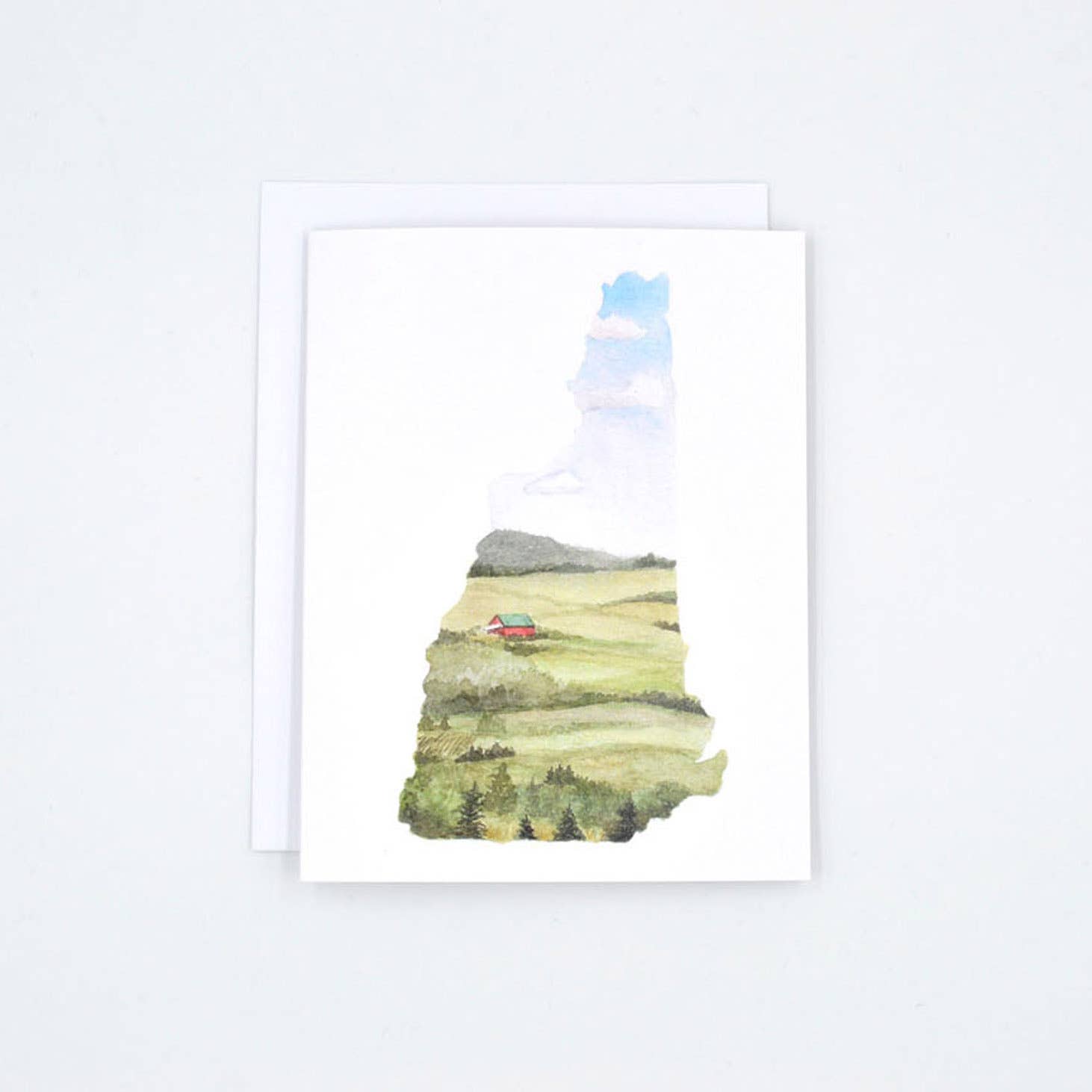 Rachel Alvarez Art - Wholesale Stationery/Notecard Set - New Hampshire State Notecard Set