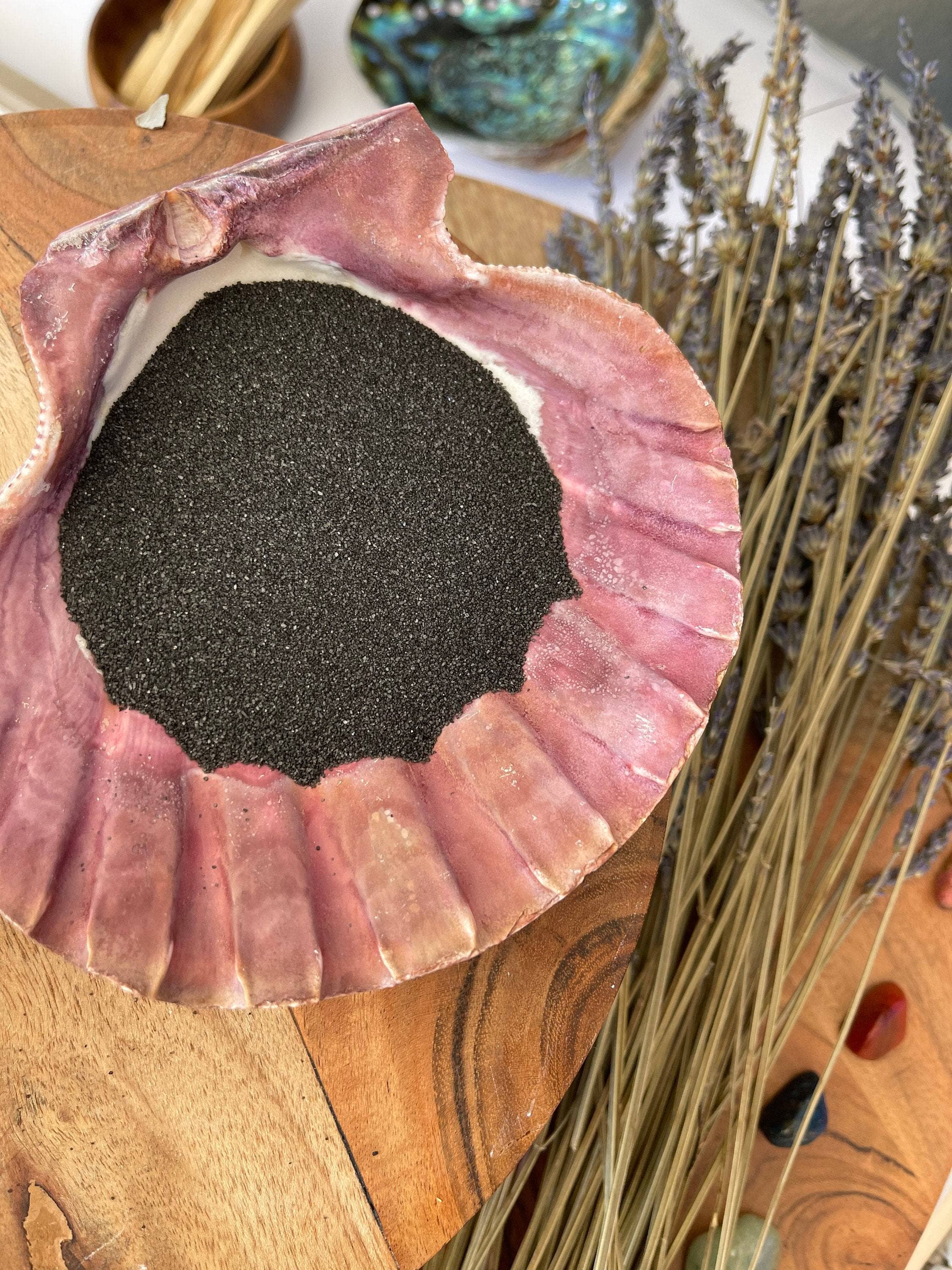 CaNatureLover - Vendita all'ingrosso Incensi - Sabbia nera e bianca per acquario, incenso, salvia, palo santo6