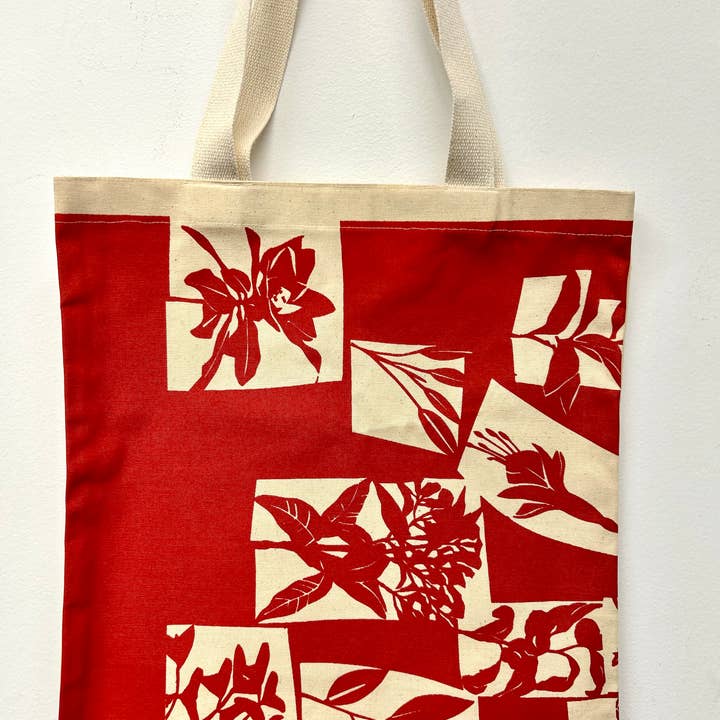 Sac fourre-tout, motif rouge pour la vente par Eunco