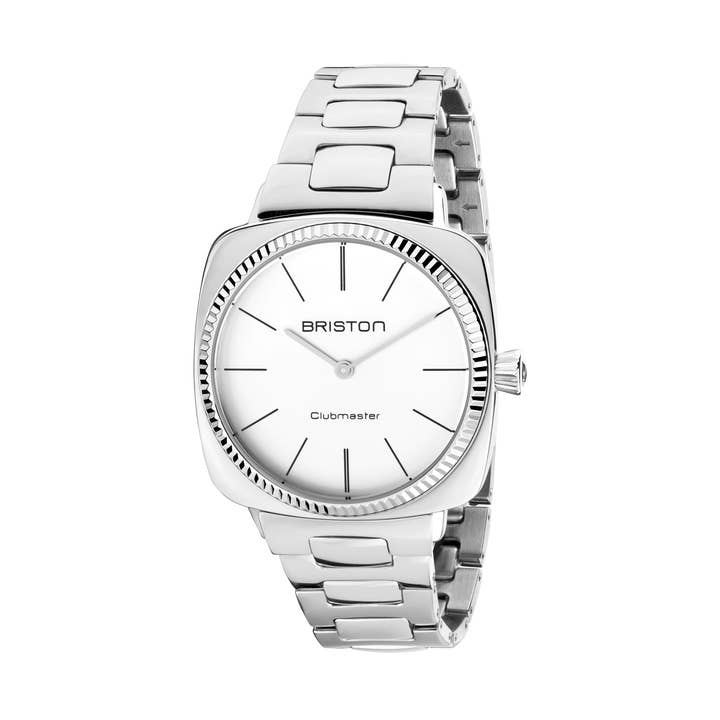 Clubmaster Elegant steel white dial for wholesale by BRISTON