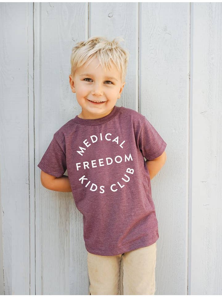 Mama Rising Collective - Wholesale Screen Printed T-Shirt - Kids - Kid's Medical Freedom Kids Club
