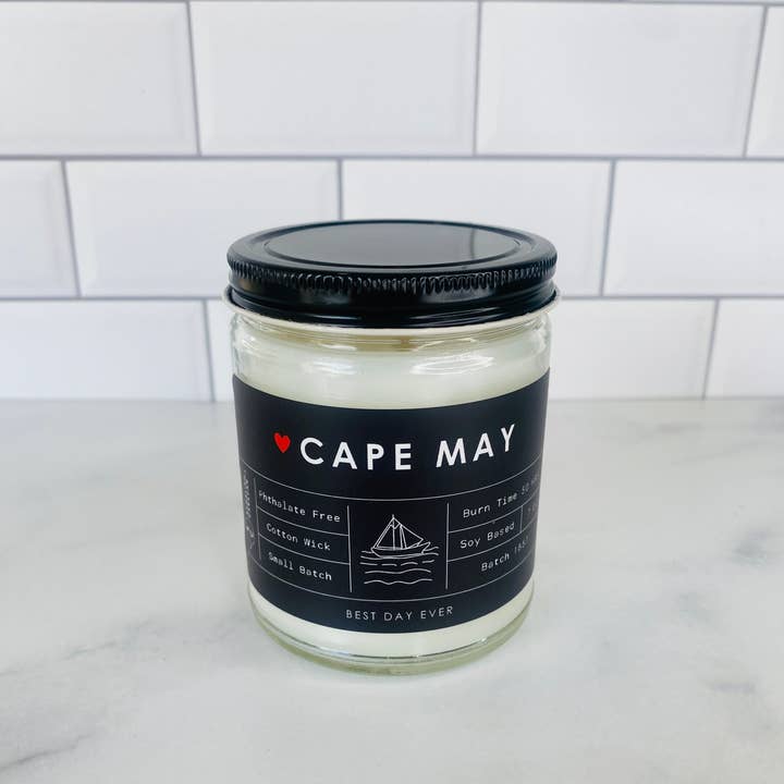 Rambling Caravan - Wholesale Jar/Filled Candle - Cape May, NJ Candle6