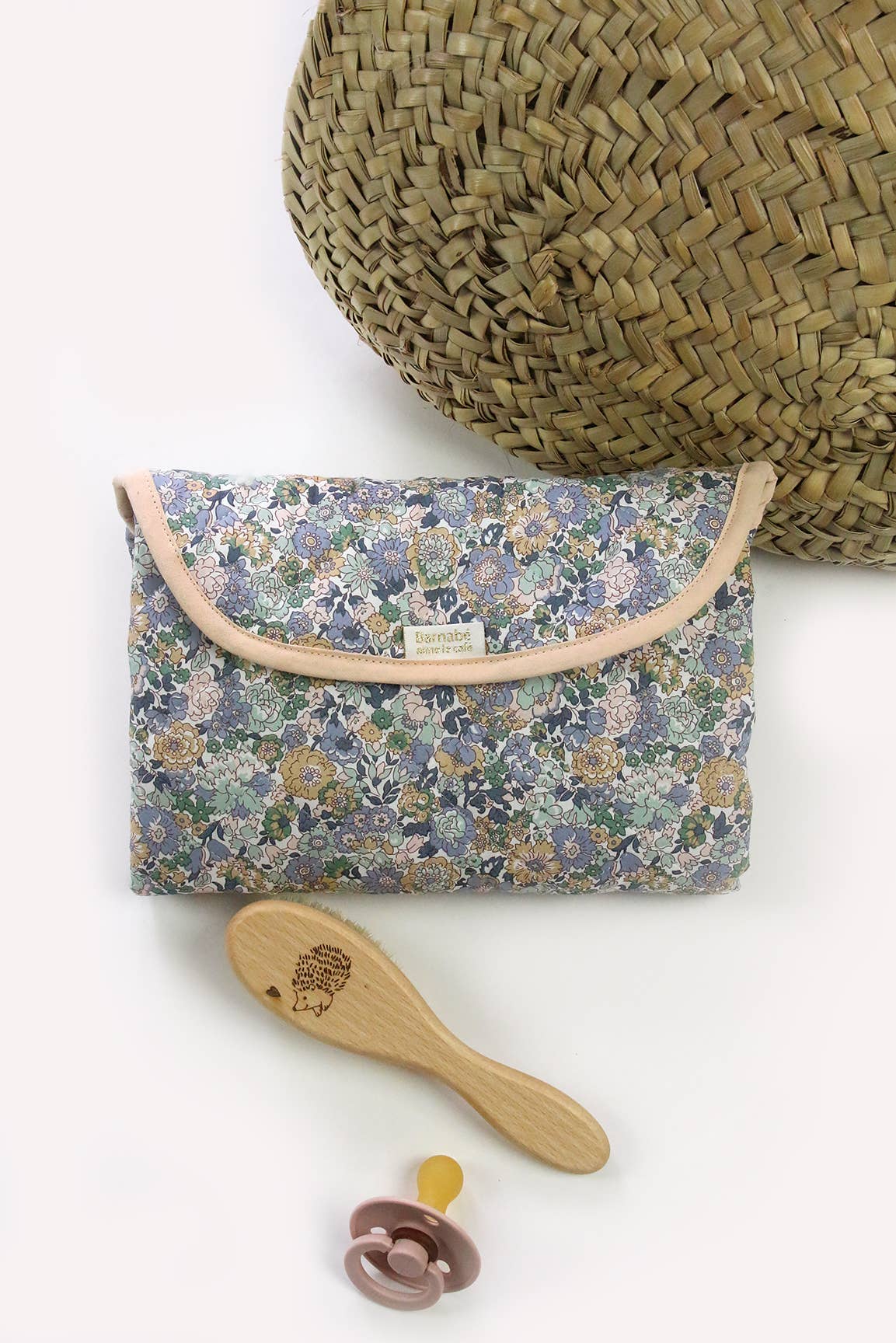 BARNABÉ AIME LE CAFÉ - Wholesale Changing Mat/Pad - Baby - Liberty® fabric and PVC baby changing mat8