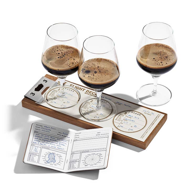 33 Books Co. - Wholesale Coasters - Beer Flight Deck | Coasters for Beer | Valentines Gifts2