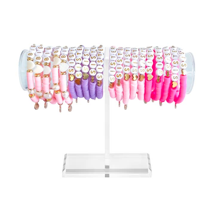 Pile de bracelets sœur pour la vente par Bits & Bows