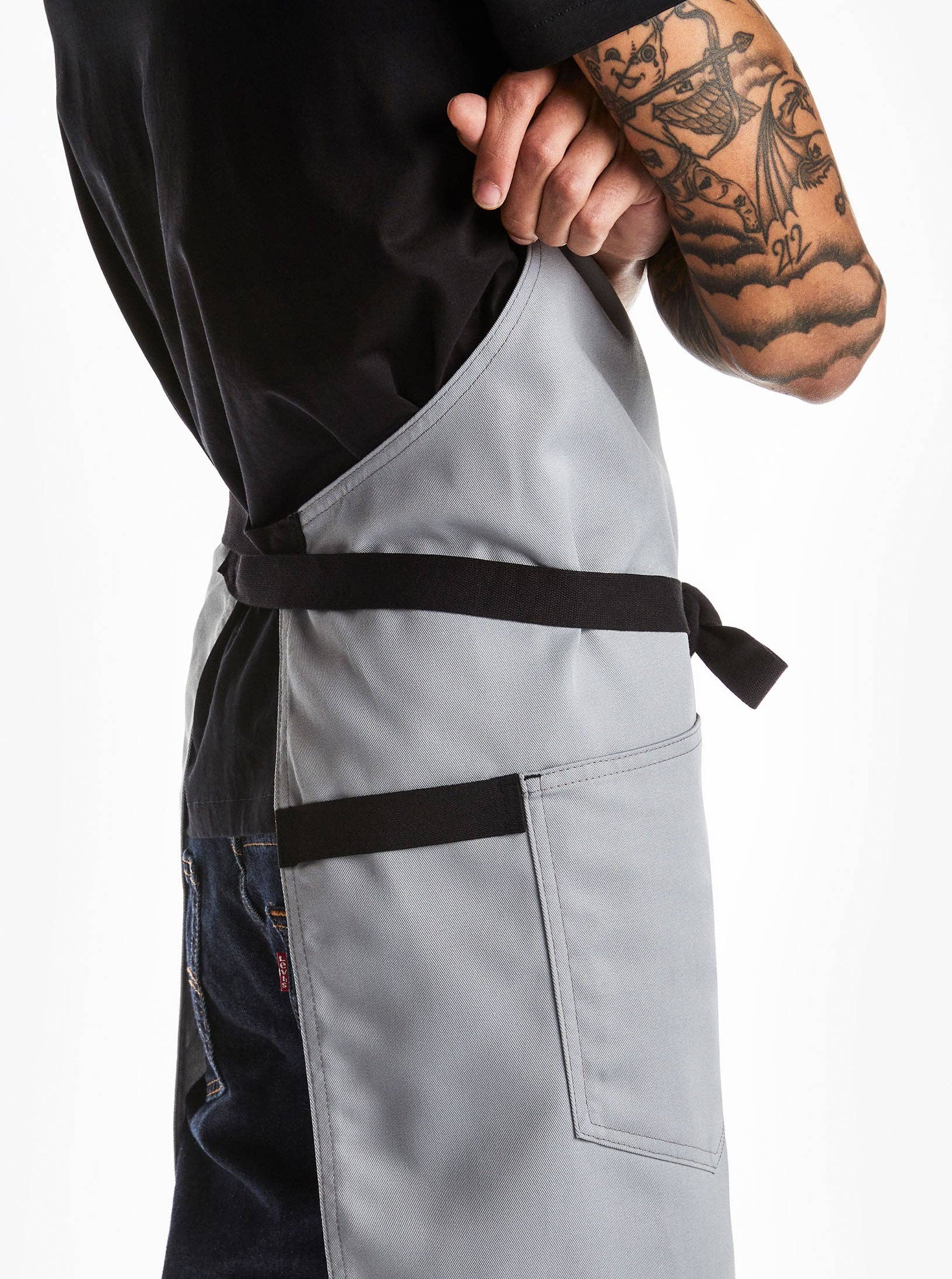 Hedley & Bennett - Wholesale Apron - The Essential Apron - Earl Grey3
