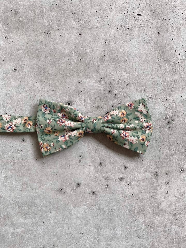 Papillon Mickey in cotone a fiori per la vendita all'ingrosso da parte di London Jae Apparel