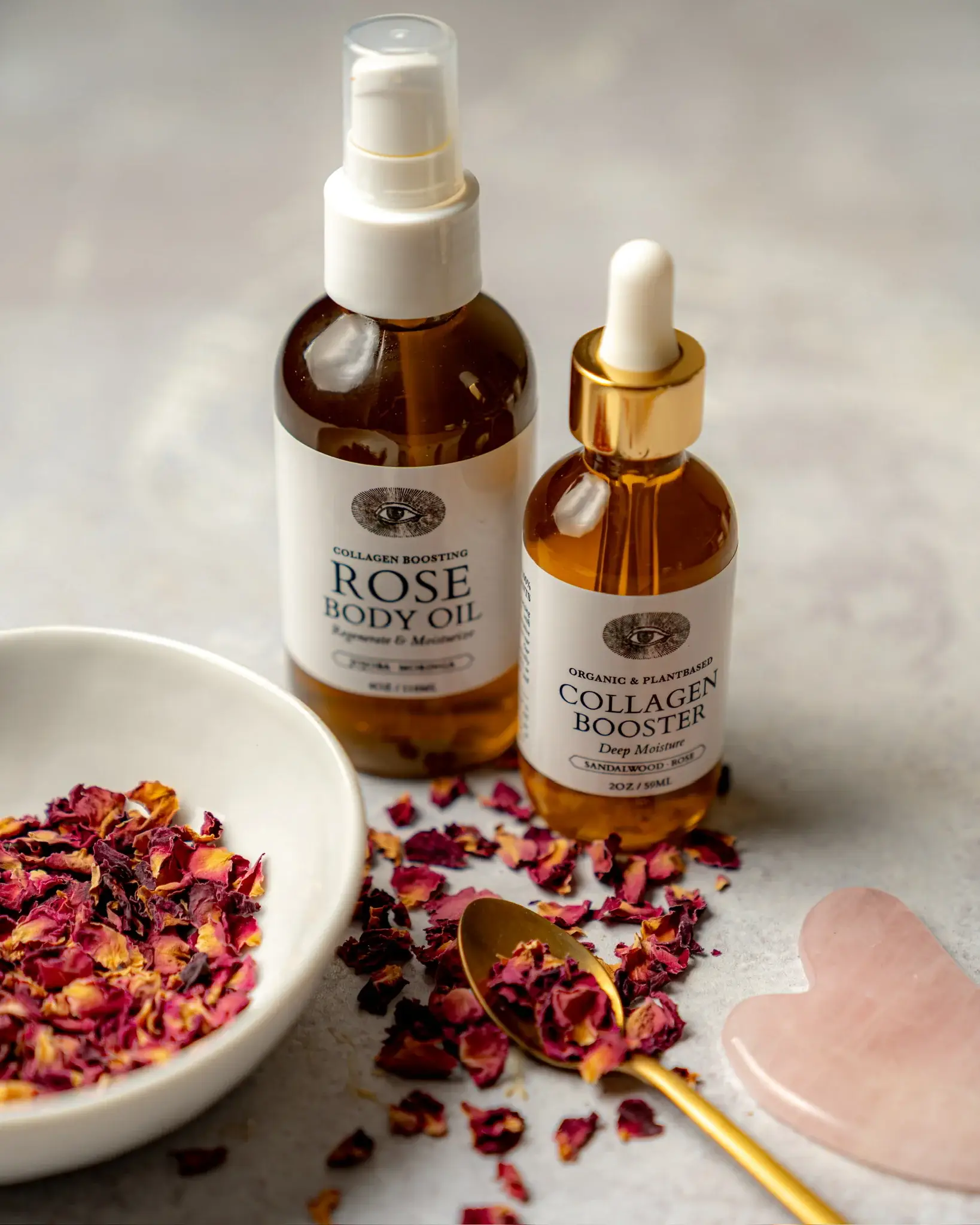 Anima Mundi Apothecary - Wholesale Bath/Body Oil - ROSE Body Oil | Regenerative + Moisturizing 5