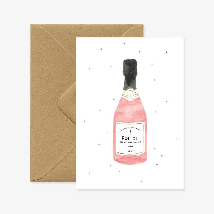 ALL THE WAYS TO SAY - Europe - Wholesale Congratulations Card - Champagne