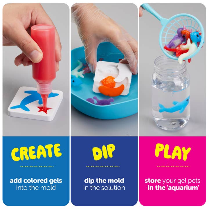 Dan&Darci - Wholesale DIY Craft Kit - Kids - Aqua Fairy Water Gel Kit for Kids - Magic Water Elf Toy Kit