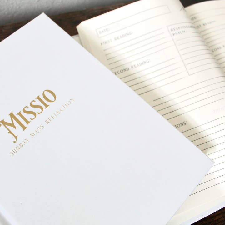 Catholic Mass Note-taking Journal for wholesale by Illuminated Designs